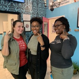 We all got pierced!