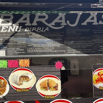 Burrito Barajas - Menu - Food Trucks Near Me - Chico, California
