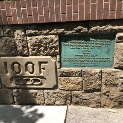 Carson City City Hall - Monday, June 3, 2019: historic marker at City Hall at northeast corner of E. Musser St. and N. Plaza St.