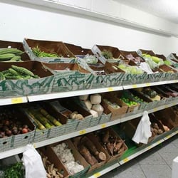 DS Asien Supermarkt - Unser begehbarer Kühlraum mit Obst und Gemüse aus aller Welt