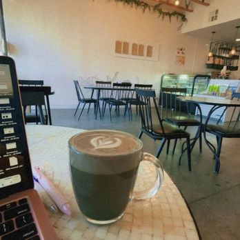 LAB Dessert & Coffee - Charcoal Latte - Coffee & Tea Near Me - San Diego, California LAB Dessert & Coffee - Charcoal Latte - Coffee & Tea Near Me - San Diego, California