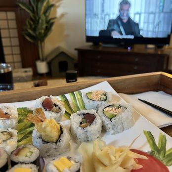 Sushi Ten - R24. Shrimp Tempura Roll, R6. Cucumber Roll, tomago roll - Japanese Near Me - Columbus, Ohio Sushi Ten - R24. Shrimp Tempura Roll, R6. Cucumber Roll, tomago roll - Japanese Near Me - Columbus, Ohio