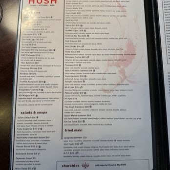 Hush - Sushi Bars Near Me - Keller, Texas