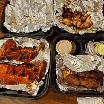 Bundoo Khan -Chicago - Bbq combo platter to go! - Indian Near Me - Chicago, Illinois