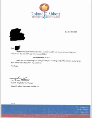 Roland C Abbott Plumbing & Heating