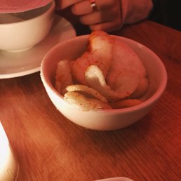 Prawn chips - asked for so many refills lol