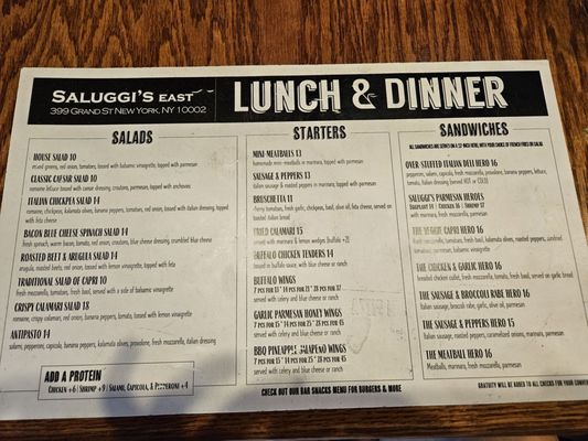 Saluggi's East by null