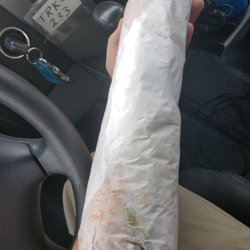 Jimmys Food Store - Subway's sandwiches are smaller than 12 inches...these are the length of my hand and forearm. No manches!