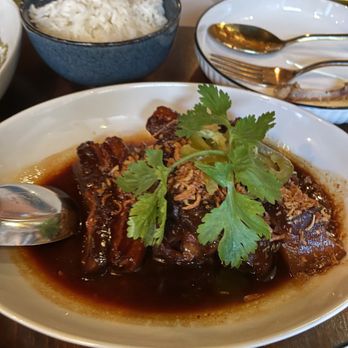 Chalong - Moo Hong (Phuket style stewed pork belly ) - Thai Near Me - New York, New York