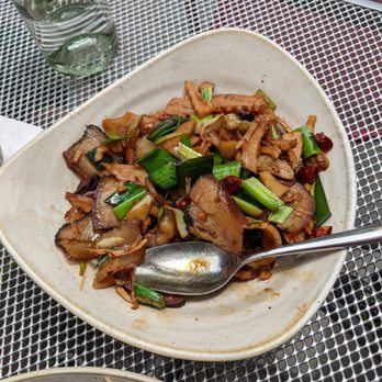 Sumiao Hunan Kitchen - LA ROU WITH BAMBOO SHOOT 山笋炒腊肉 for $28 would be priced under $20 even in Manhattan! - Chinese Near Me - Cambridge, Massachusetts