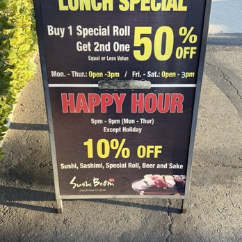 Sushi Boom - Lunch Special/Happy Hour - Sushi Bars Near Me - Orange, California Sushi Boom - Lunch Special/Happy Hour - Sushi Bars Near Me - Orange, California
