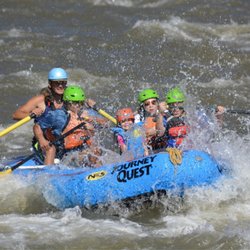 Journey Quest - Royal Gorge Rafting Office - Soto family having amazing time