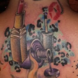 Silver Screen Tattoo & Body Piercing - By Nikki Ventura Fish hooked lips after that is all her amazing brain!