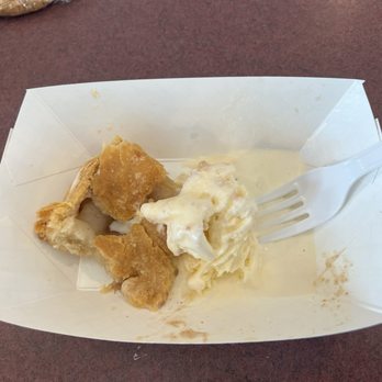 Purple Pie Place - What is left of my apple pie and vanilla after I forgot to take a photo before snarfing some down. - Desserts Near Me - Custer, South Dakota Purple Pie Place - What is left of my apple pie and vanilla after I forgot to take a photo before snarfing some down. - Desserts Near Me - Custer, South Dakota