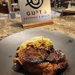 Gusto Personal Chef & Catering - Teriyaki Enoki Mushrooms Rib Eye