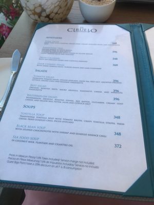 Menu photo 5 El Ciruelo Cabo San Lucas, BCS Menu photo 5 El Ciruelo Cabo San Lucas, BCS