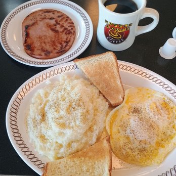 Waffle House - Eggs, grits, ham, wheat toast, and black coffee - Diners Near Me - Allentown, Pennsylvania Waffle House - Eggs, grits, ham, wheat toast, and black coffee - Diners Near Me - Allentown, Pennsylvania