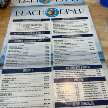 Beach Diner - Menu - Diners Near Me - Atlantic Beach, Florida Beach Diner - Menu - Diners Near Me - Atlantic Beach, Florida