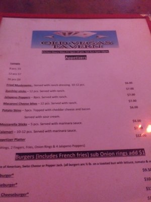 Menu photo 3 Old Vegas Tavern Las Vegas, NV Menu photo 3 Old Vegas Tavern Las Vegas, NV
