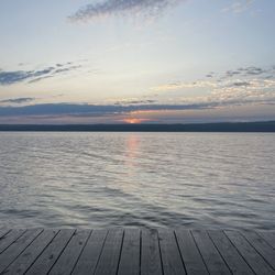 Plum Point Lodge on Seneca - View of Seneca Lake from the communal dock