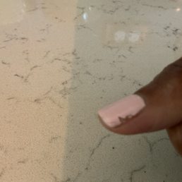 Chipped regular polish after 1 day.