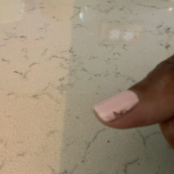 The One Nail Bar - Chipped regular polish after 1 day. - Nail Salons Near Me - Aubrey, Texas