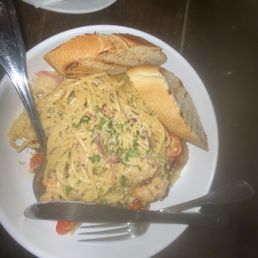 Shrimp Pasta Blanco Shrimp Pasta Blanco