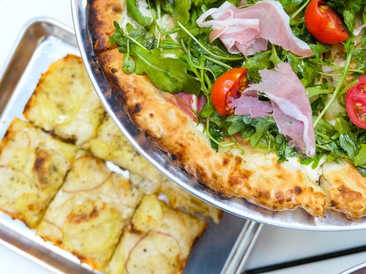 Ghost Box Pizza by Stem Ciders by null