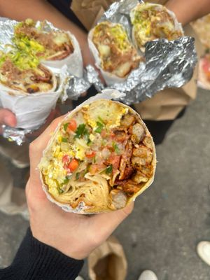 LA BREAKFAST BURRITOS by null
