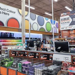 The Home Depot - Paint department
