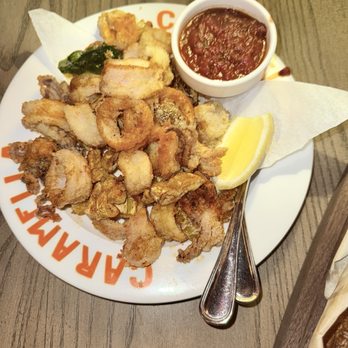 Caramella Italian Restaurant & Lounge - Calamari Fritto - Italian Near Me - Las Vegas, Nevada Caramella Italian Restaurant & Lounge - Calamari Fritto - Italian Near Me - Las Vegas, Nevada