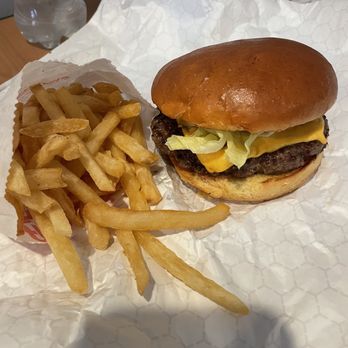 Annerino's Drive In Restaurant - Delicious hand packed cheese burger and fries. - Sandwiches Near Me - Lockport, Illinois