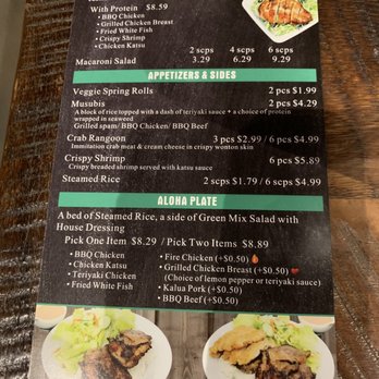 Shaka - Menu - Hawaiian Near Me - The Colony, Texas Shaka - Menu - Hawaiian Near Me - The Colony, Texas