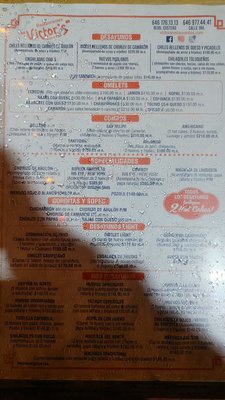 Menu photo 8 Victor's Comida Mexicana Ensenada, BCN