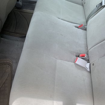 Detail Docs - Back seat before - Auto Detailing Near Me - Springboro, Ohio