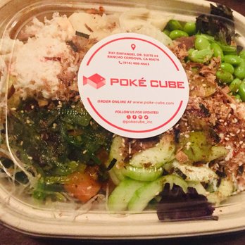 Poke Cube - Poke Near Me - Rancho Cordova, California Poke Cube - Poke Near Me - Rancho Cordova, California