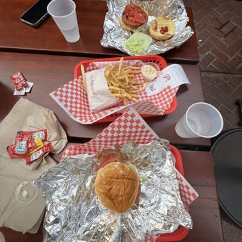 Small Cheval- Old Town - Plant Based Burger & Golden Fries - Burgers Near Me - Chicago, Illinois
