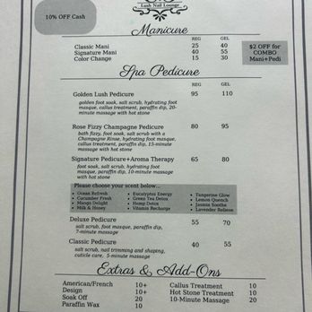 Lush Nail Lounge - Prices as of 2-8-2025 - Nail Salons Near Me - Antioch, California
