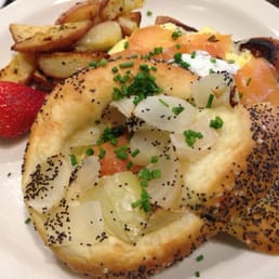 Salmon Bialy