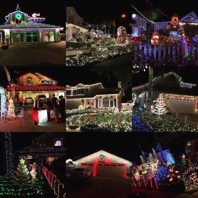 Poway Christmas In The Park 2022 Candy Cane Lane For Christmas Hickory St Poway, Ca Tourist Information -  Mapquest