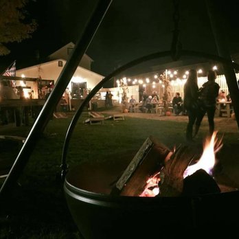 Winkelried Biergarten - a fire in a pot - Beer Gardens Near Me - Jeffersonville, New York Winkelried Biergarten - a fire in a pot - Beer Gardens Near Me - Jeffersonville, New York