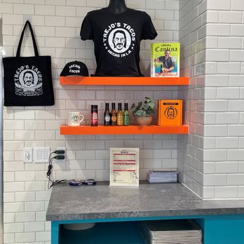 Trejo's Tacos - DTLA - Lots of merchandise for sale. - Mexican Near Me - Los Angeles, California Trejo's Tacos - DTLA - Lots of merchandise for sale. - Mexican Near Me - Los Angeles, California