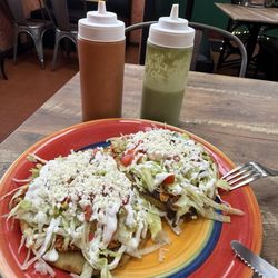 Chicken Sopes (tinga!)