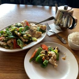 Chicken and veggies