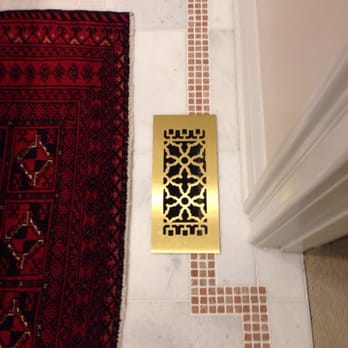 Reggio Registers - This photo shows the brass model - beautiful! - Building Supplies Near Me - Leominster, Massachusetts