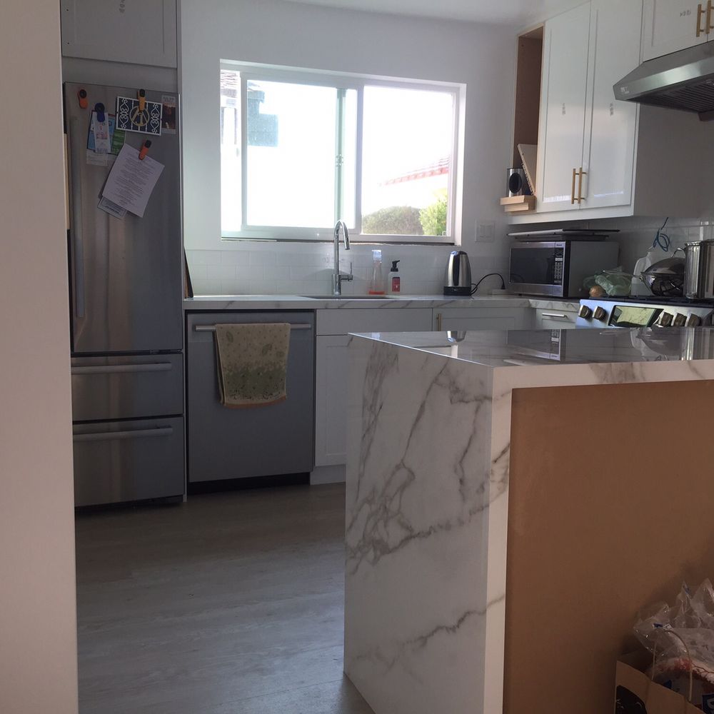 RTC Services Ikea cabinet installation services - Aside: countertops are Neolith sintered stone. Installed by Crica Marble (Anaheim, CA). - Cabinetry Near Me - Burbank, California