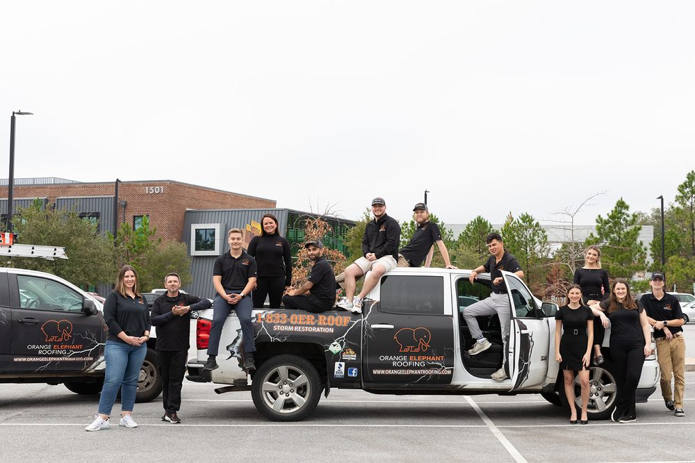 Slide of Orange Elephant Roofing