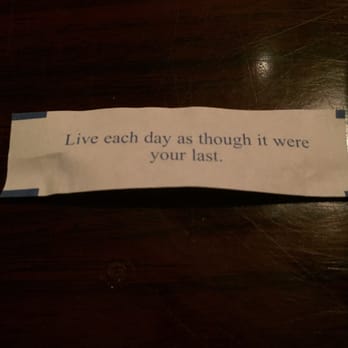 9 Roses - My fortune good advice - Chinese Near Me - Gretna, Louisiana