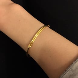 My new collection from Jeweltique 24k bracelet!!!