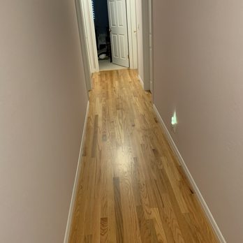 Roy's Woodcraft Flooring - After. New hardwood in hallway. - Flooring Near Me - San Jose, California